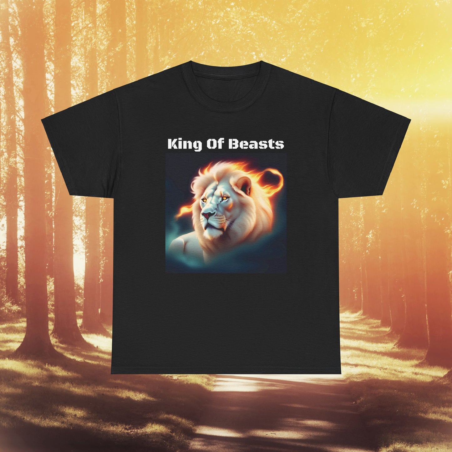 King Of Beasts Heavy Cotton Tee