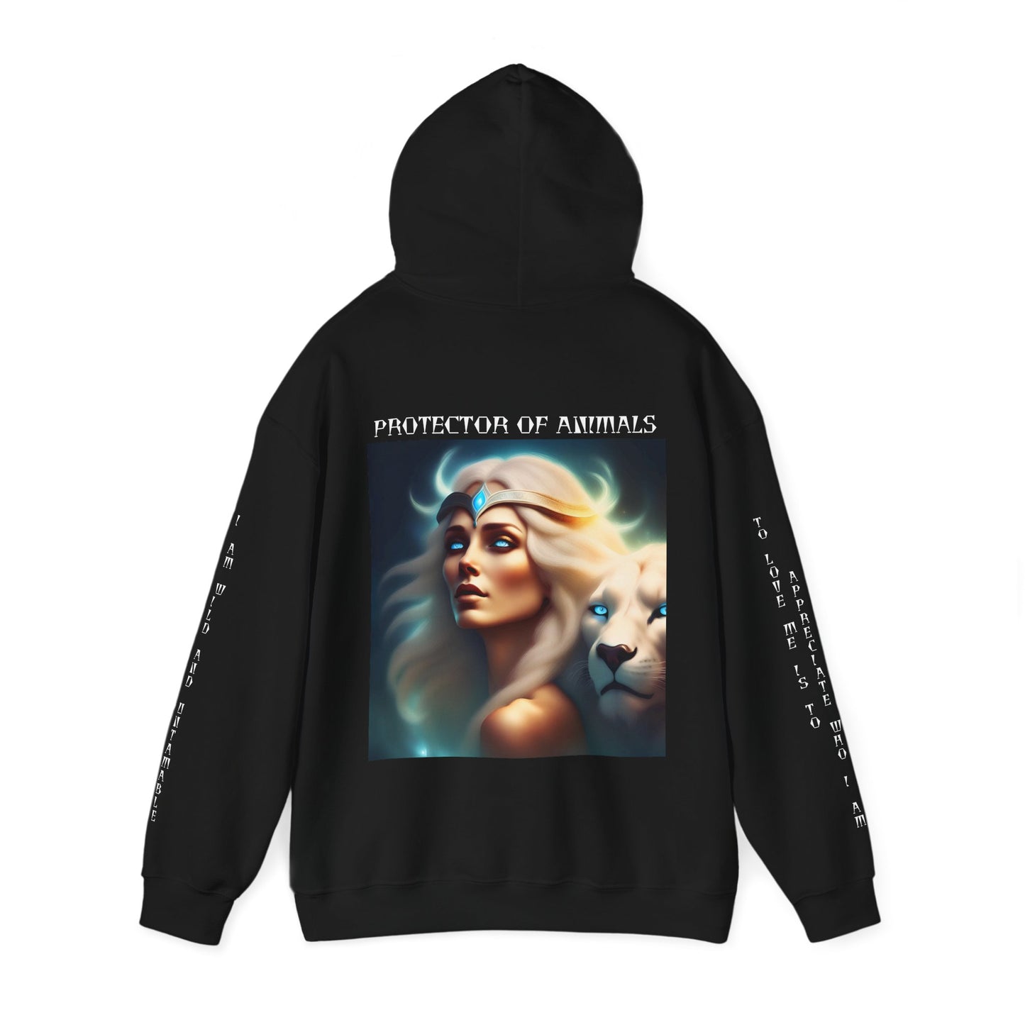 Goddess Of The Hunt Unisex Heavy Blend™ Hooded Sweatshirt