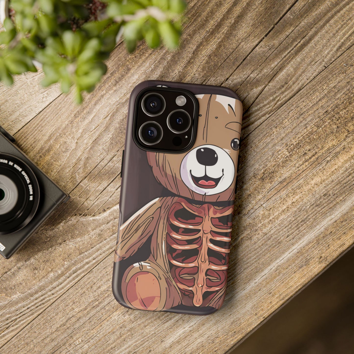 Weird Art Creepy Teddy Tough Cases