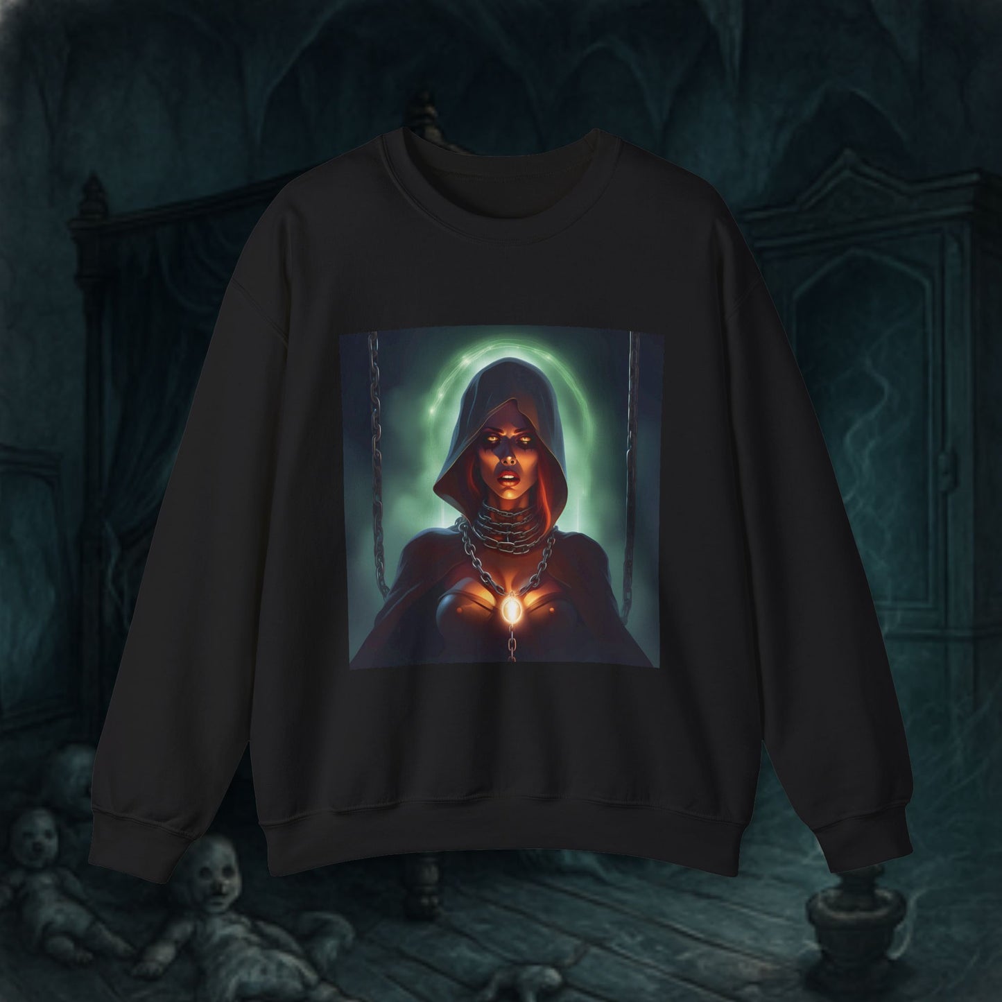 Spooky Chains Crewneck Sweatshirt