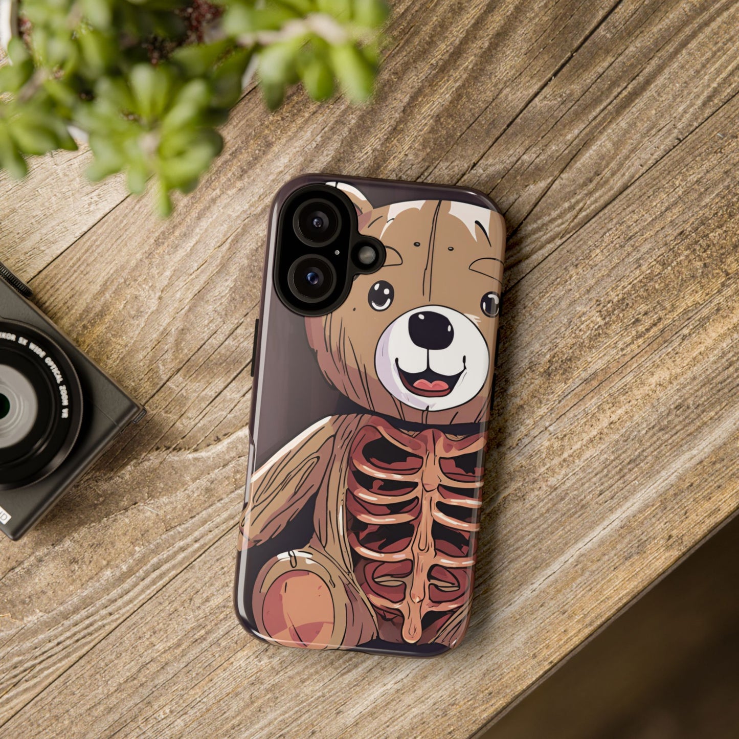 Weird Art Creepy Teddy Tough Cases