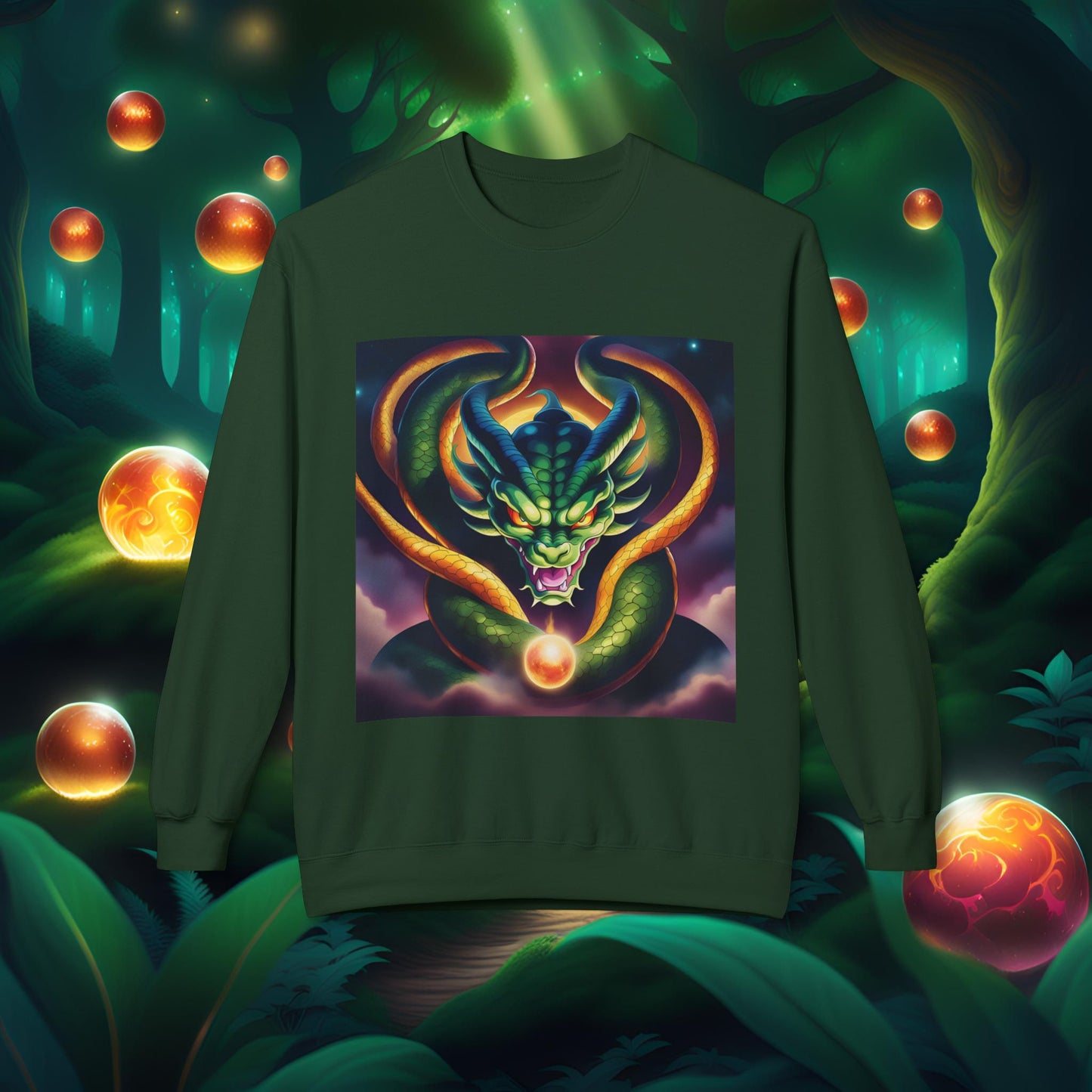 Shenron Midweight Softstyle Fleece Crewneck Sweatshirt