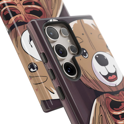 Weird Art Creepy Teddy Tough Cases