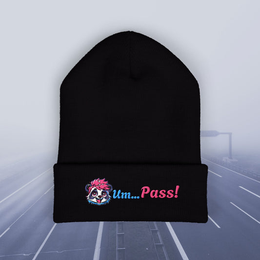 Strongly Decline Cute Classic Embroidered Beanie