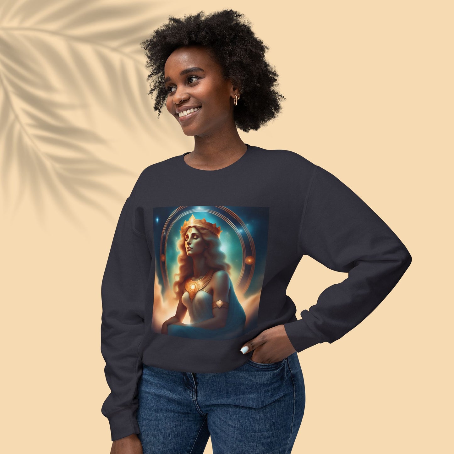 Light Of Sol Lightweight Crewneck Sweatshirt