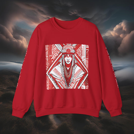 Red And White Tears Of Souls Sweatshirt