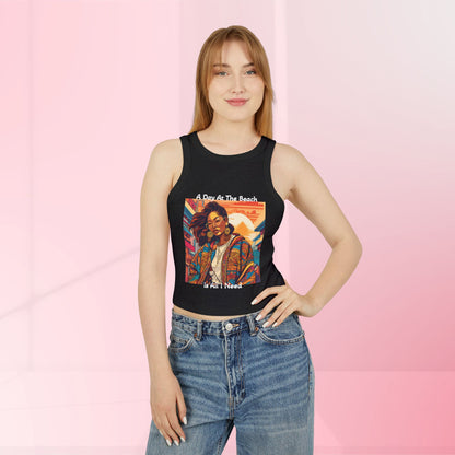 Women's Tribe of Warmth Micro Rib Racer Tank Top