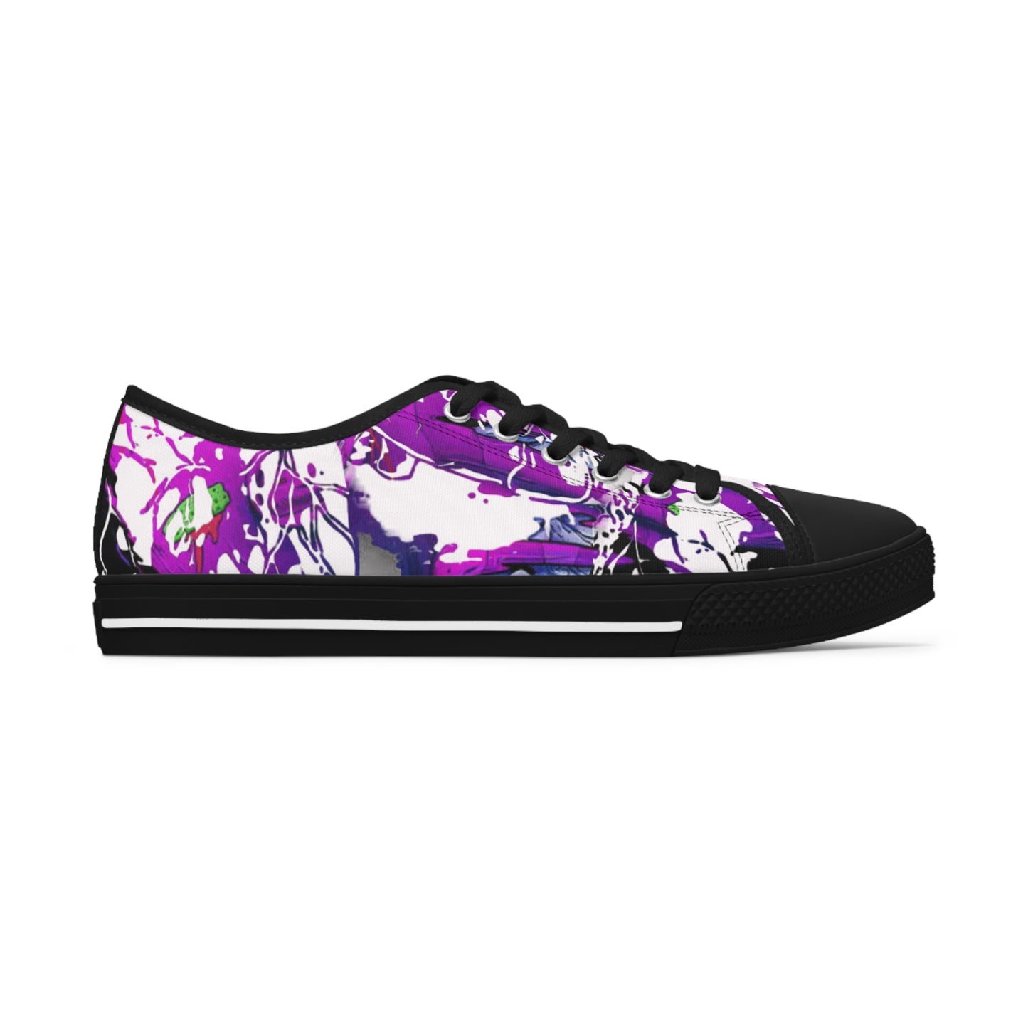 Lightning Broken Heart Low Top Sneakers