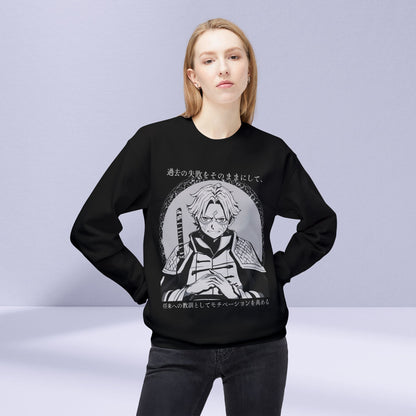 B&W Rules Of Life Fleece Crewneck Sweatshirt