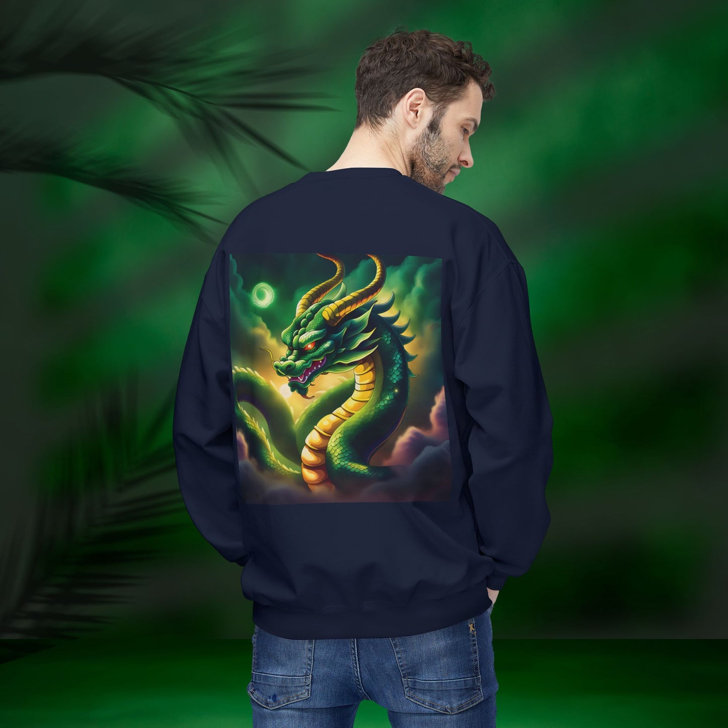 Shenron Midweight Softstyle Fleece Crewneck Sweatshirt