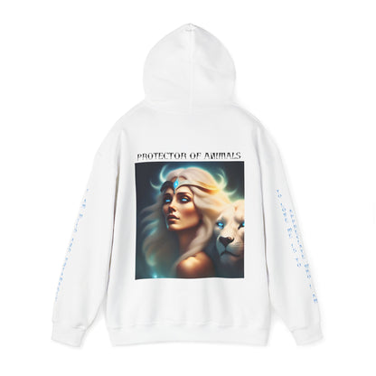 Goddess Of The Hunt Unisex Heavy Blend™ Hooded Sweatshirt