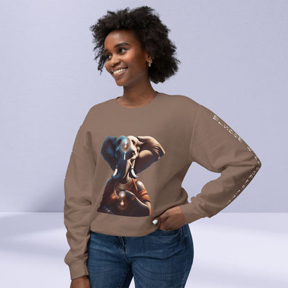 Vinayaki  Unisex Lightweight Crewneck Sweatshirt