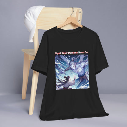 Unisex Fight Your Fears Jersey Short Sleeve Tee