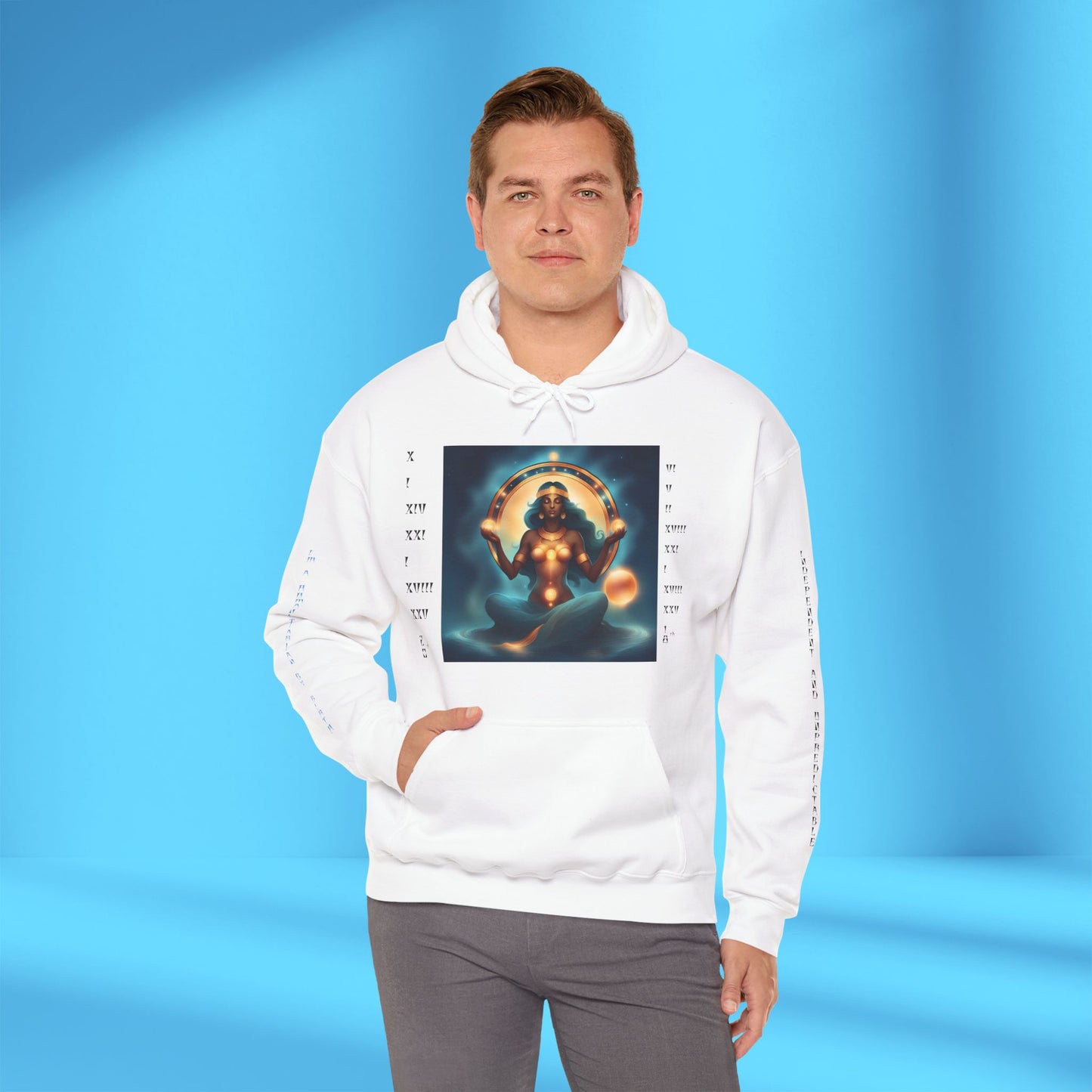 Unpredictable Aquarius Hooded Sweatshirt