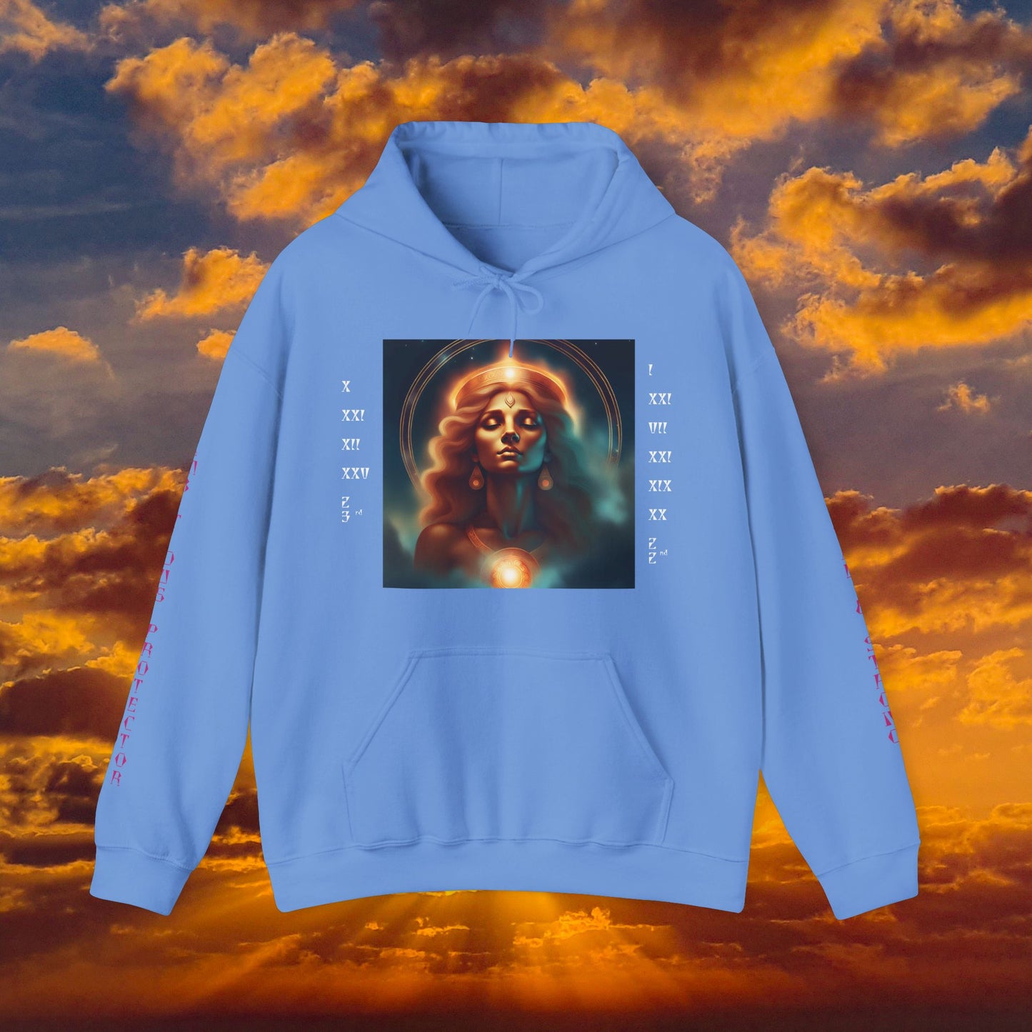 Goddess Sol Hooded Leo Sweatshirt