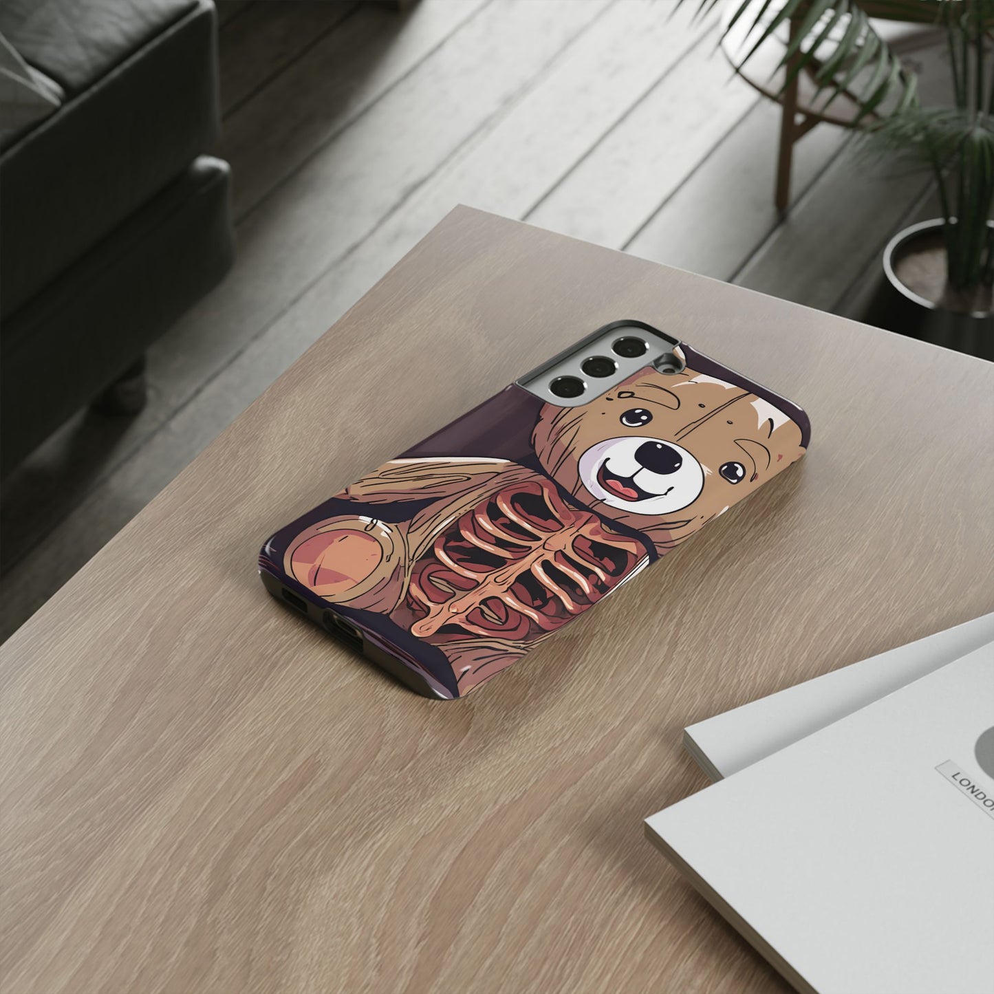 Weird Art Creepy Teddy Tough Cases
