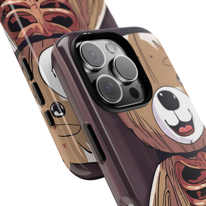 Weird Art Creepy Teddy Tough Cases