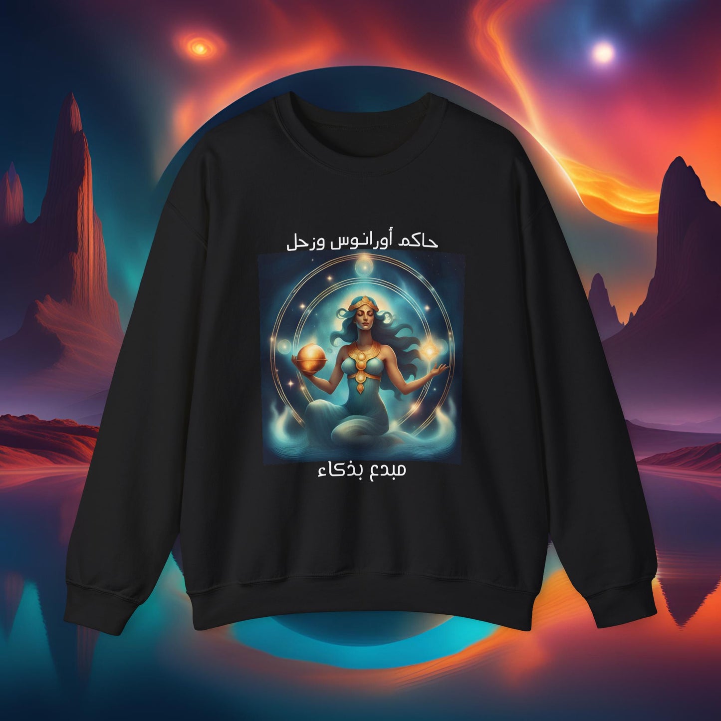 Unpredictable Aquarius Heavy Blend™ Crewneck Sweatshirt