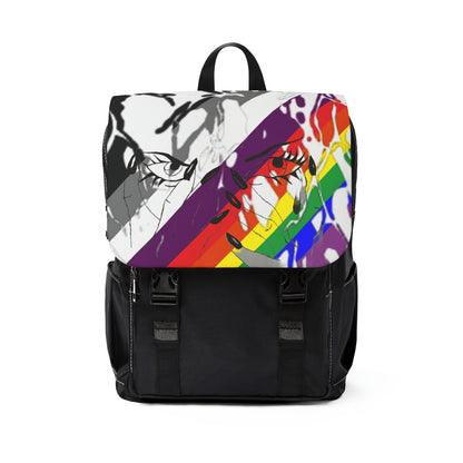 Asexual Shoulder Backpack