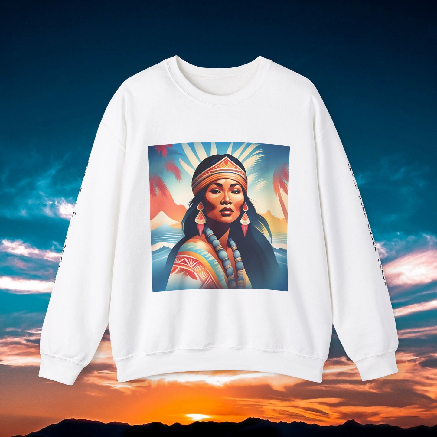 Tribe Of Peace Crewneck Sweatshirt