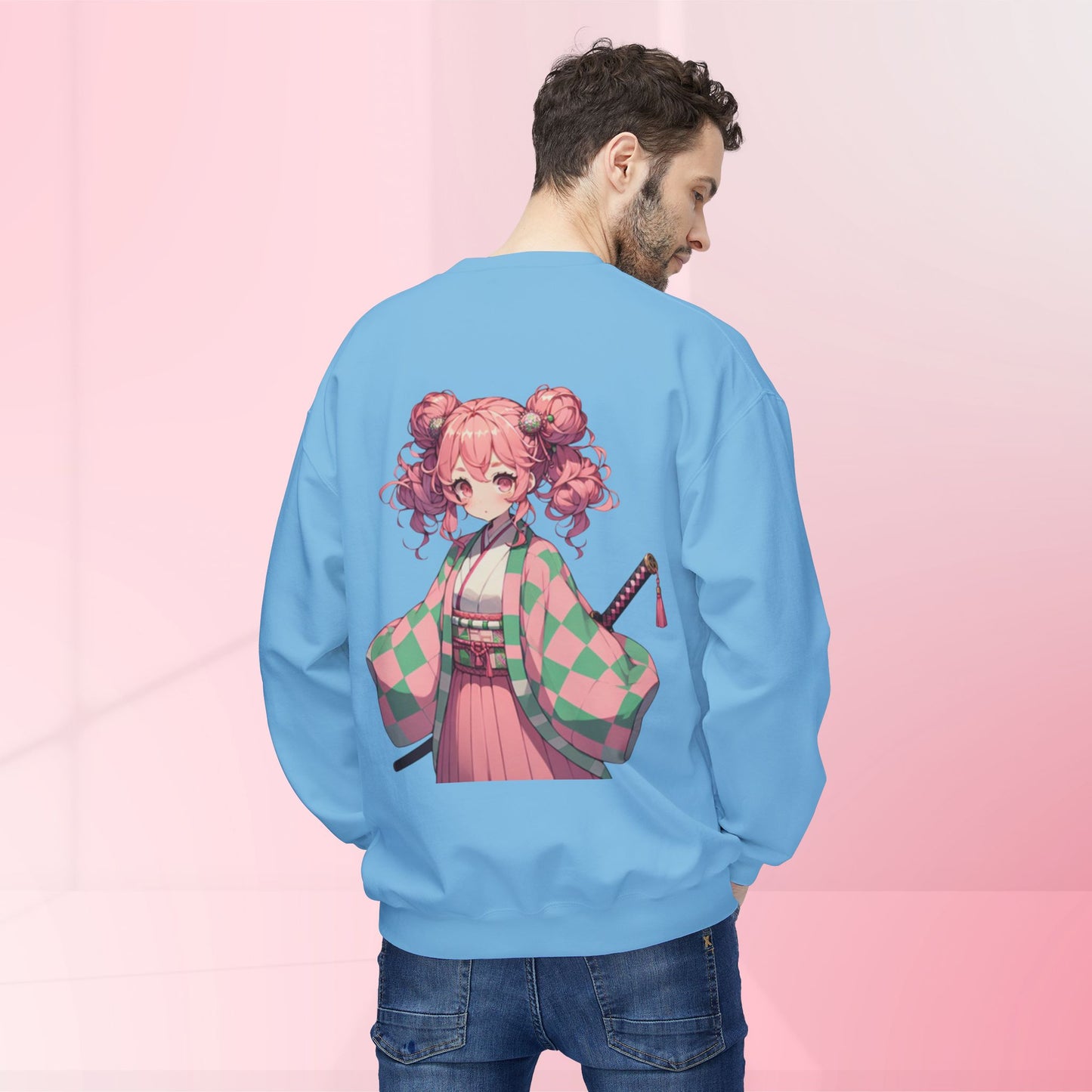 Mitsuri Fleece Crewneck Sweatshirt