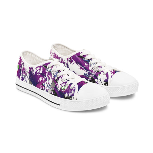Lightning Broken Heart Low Top Sneakers