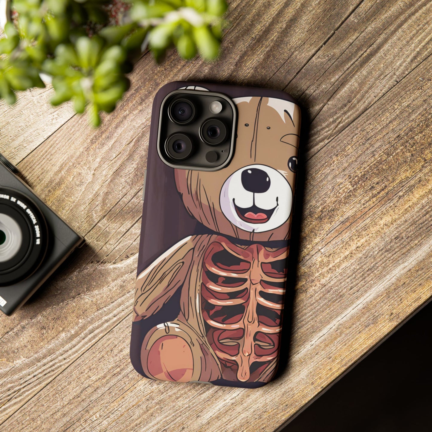 Weird Art Creepy Teddy Tough Cases