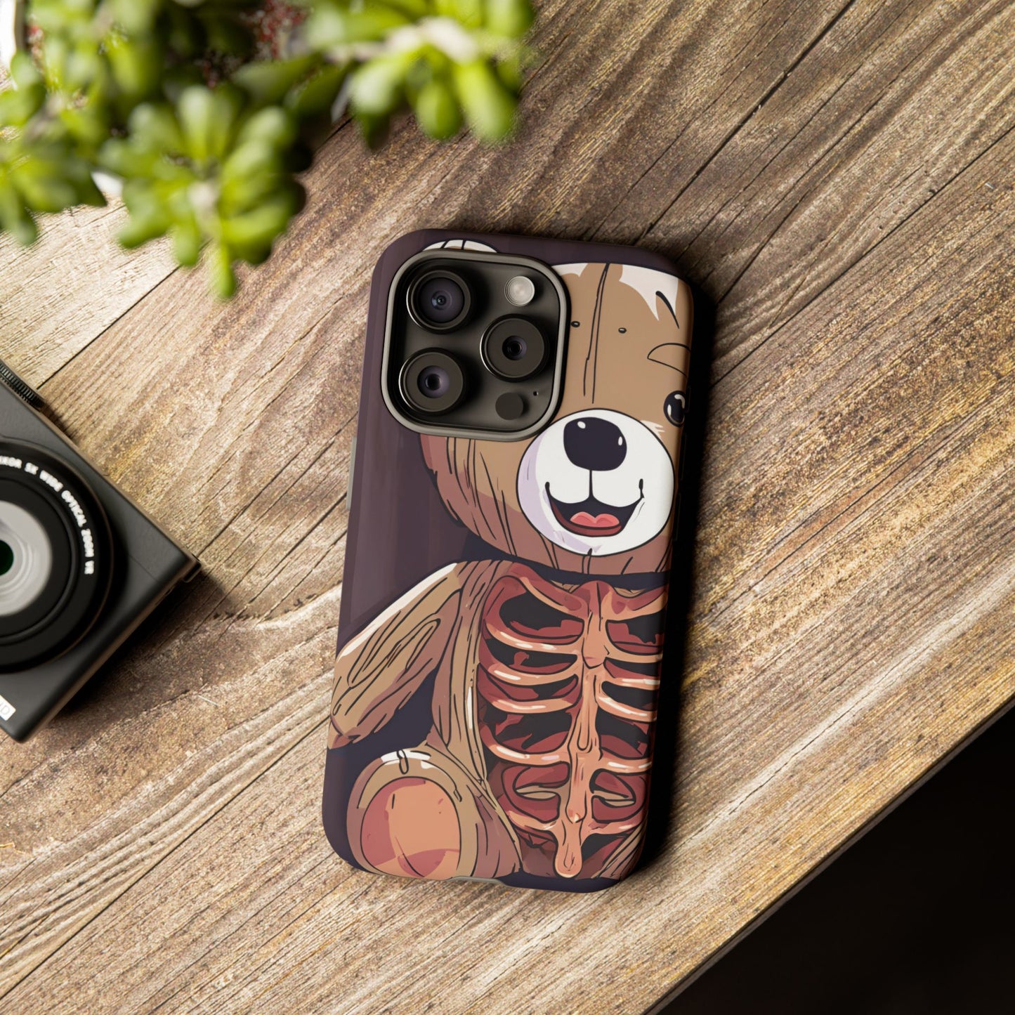 Weird Art Creepy Teddy Tough Cases