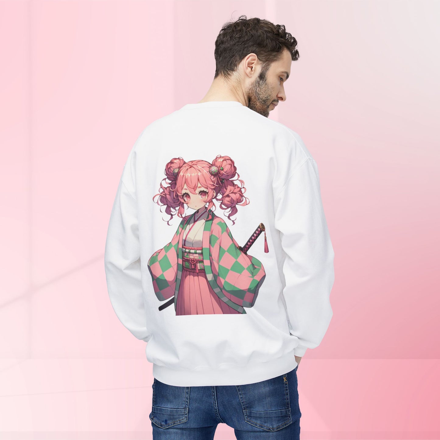 Mitsuri Fleece Crewneck Sweatshirt