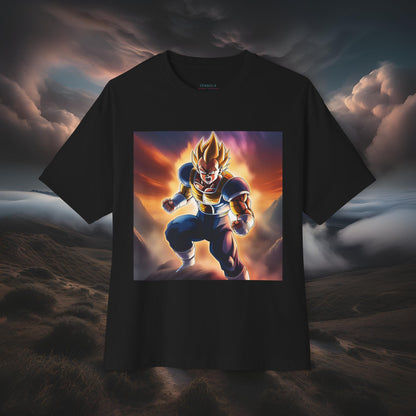 Vegeta Oversized Boxy Tee