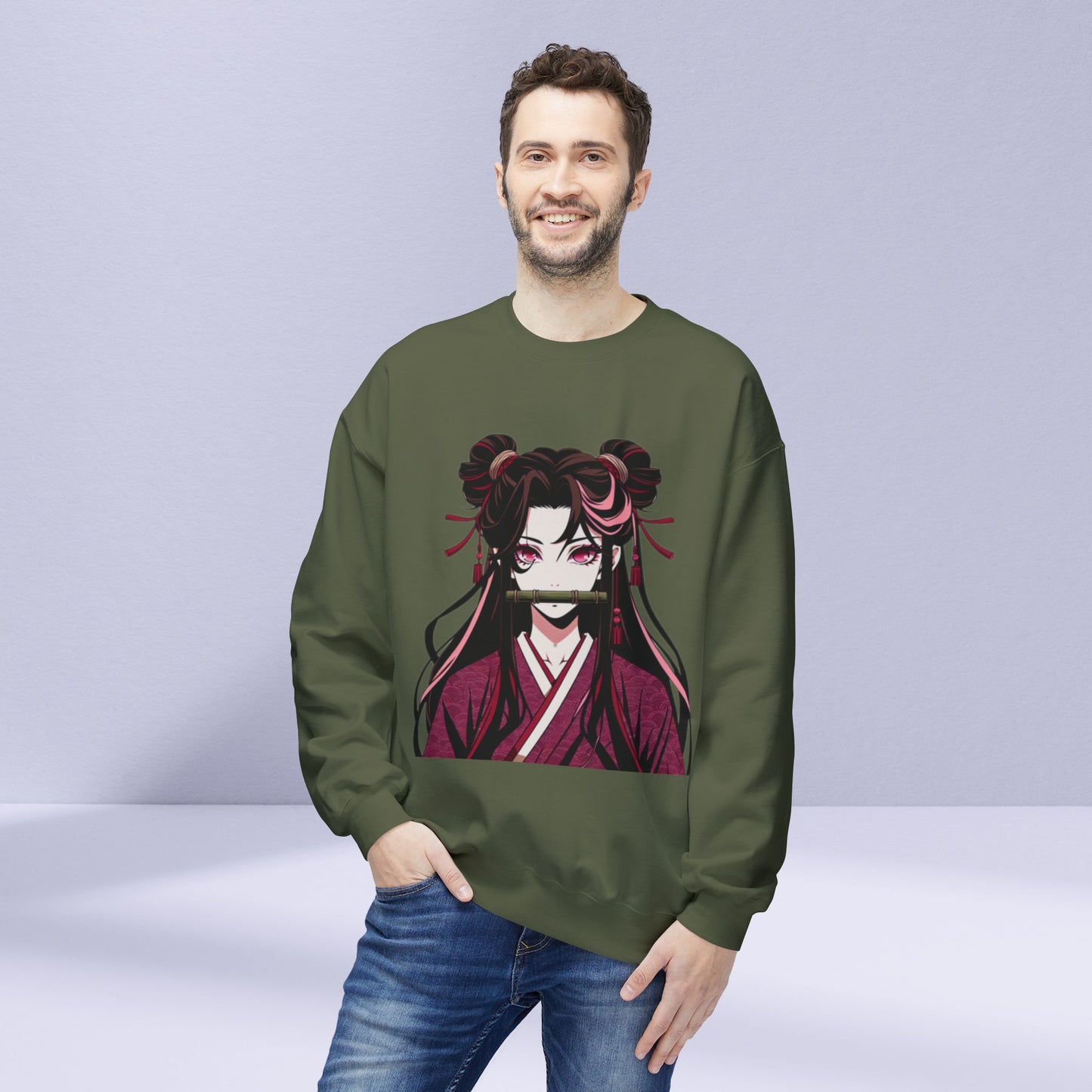 Nezuko Kamado Midweight Fleece Sweatshirt