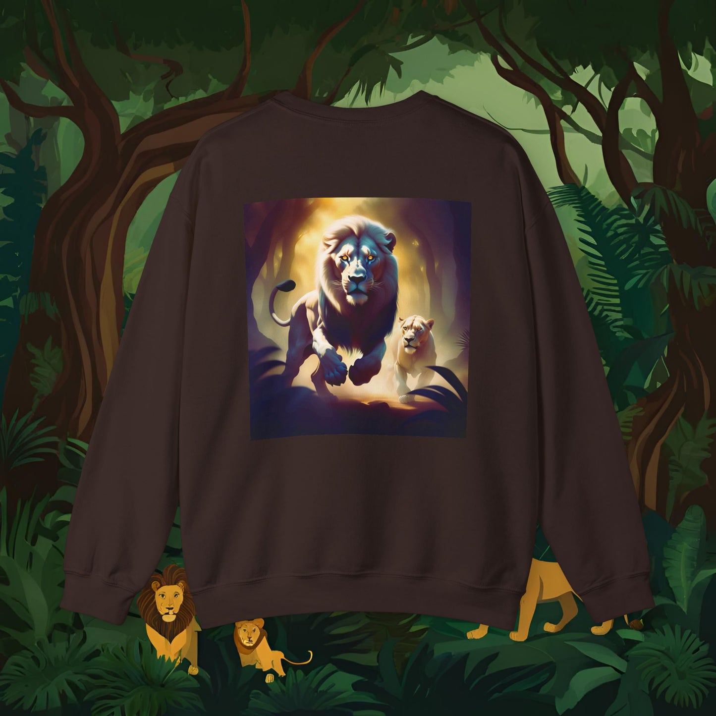 Protector Of The Pride Heavy Blend™ Crewneck Sweatshirt