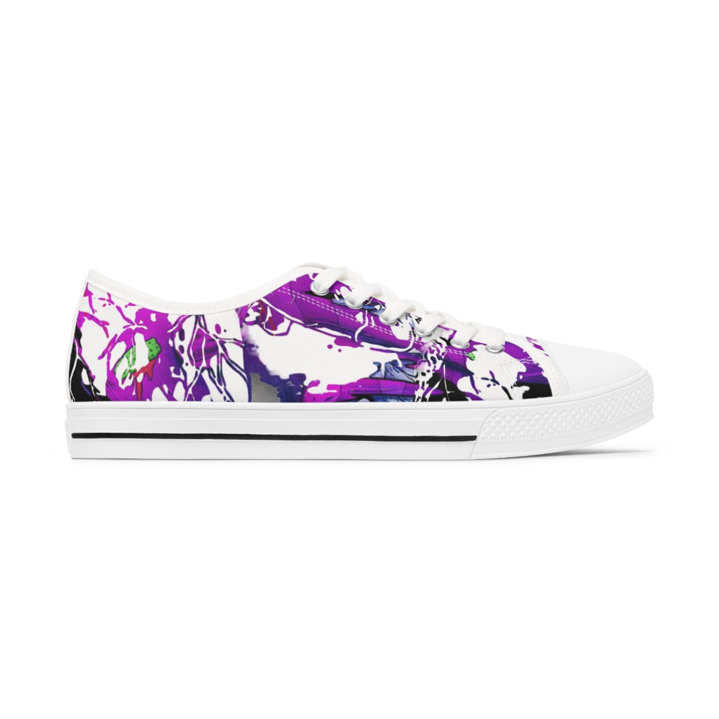 Lightning Broken Heart Low Top Sneakers