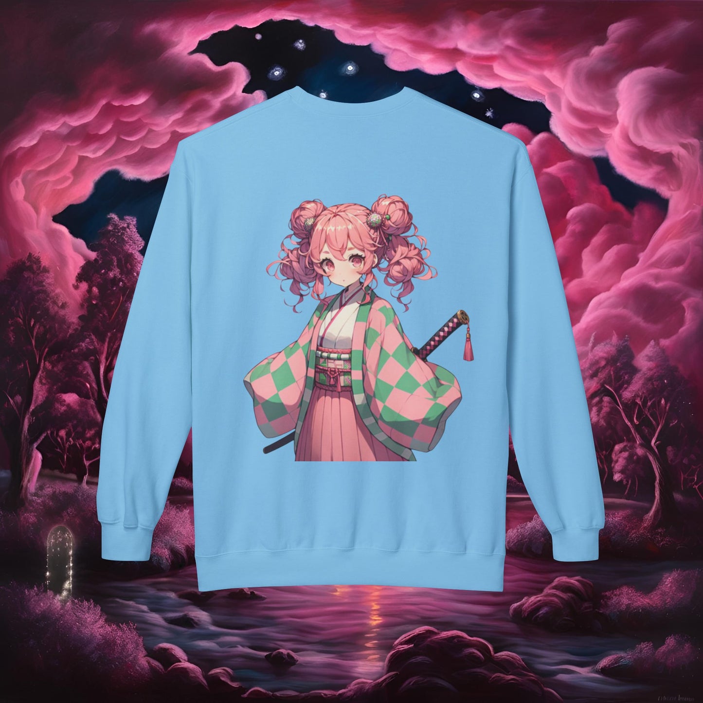 Mitsuri Fleece Crewneck Sweatshirt