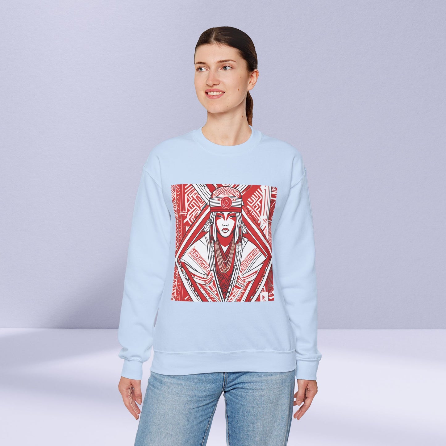 Red And White Tears Of Souls Sweatshirt