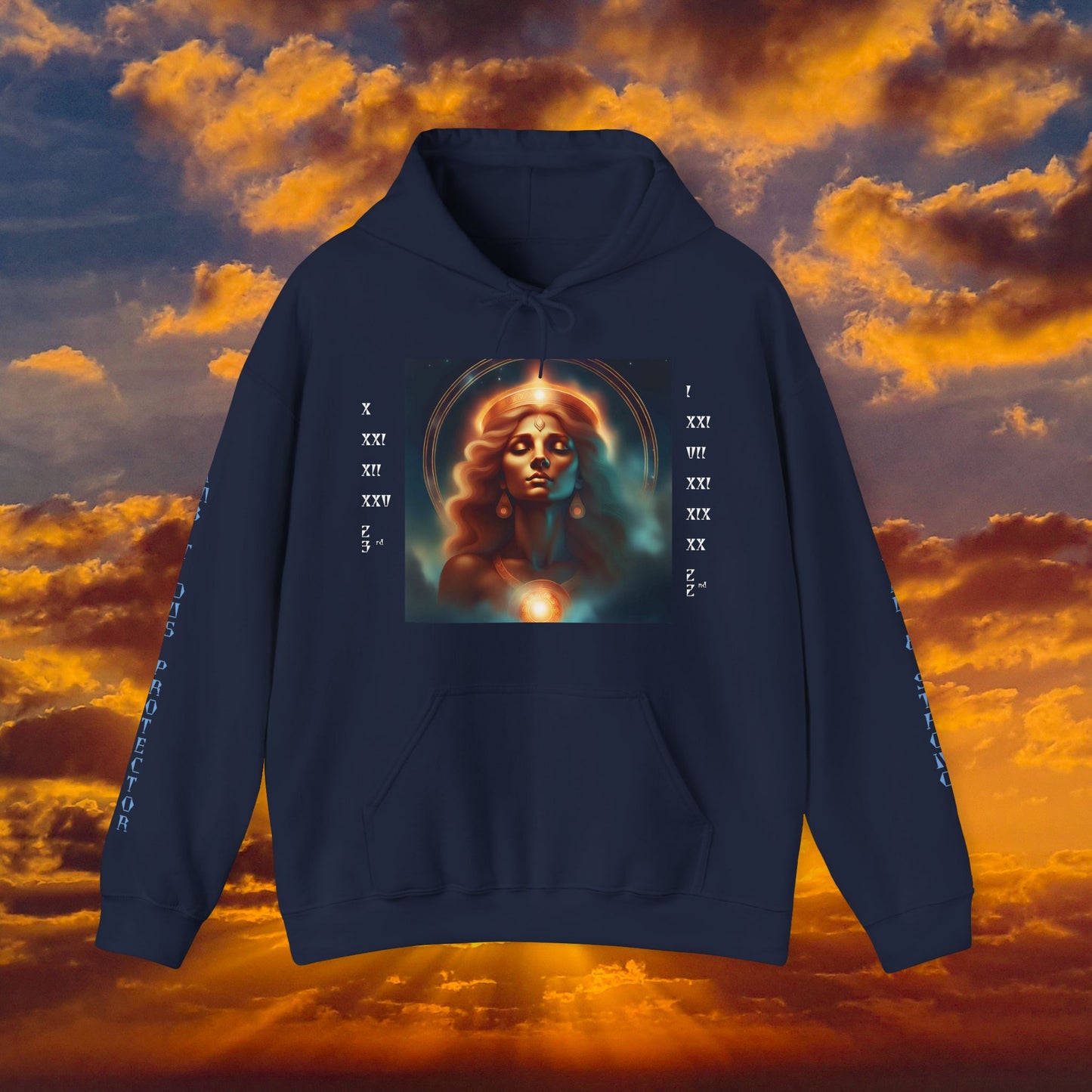 Goddess Sol Hooded Leo Sweatshirt