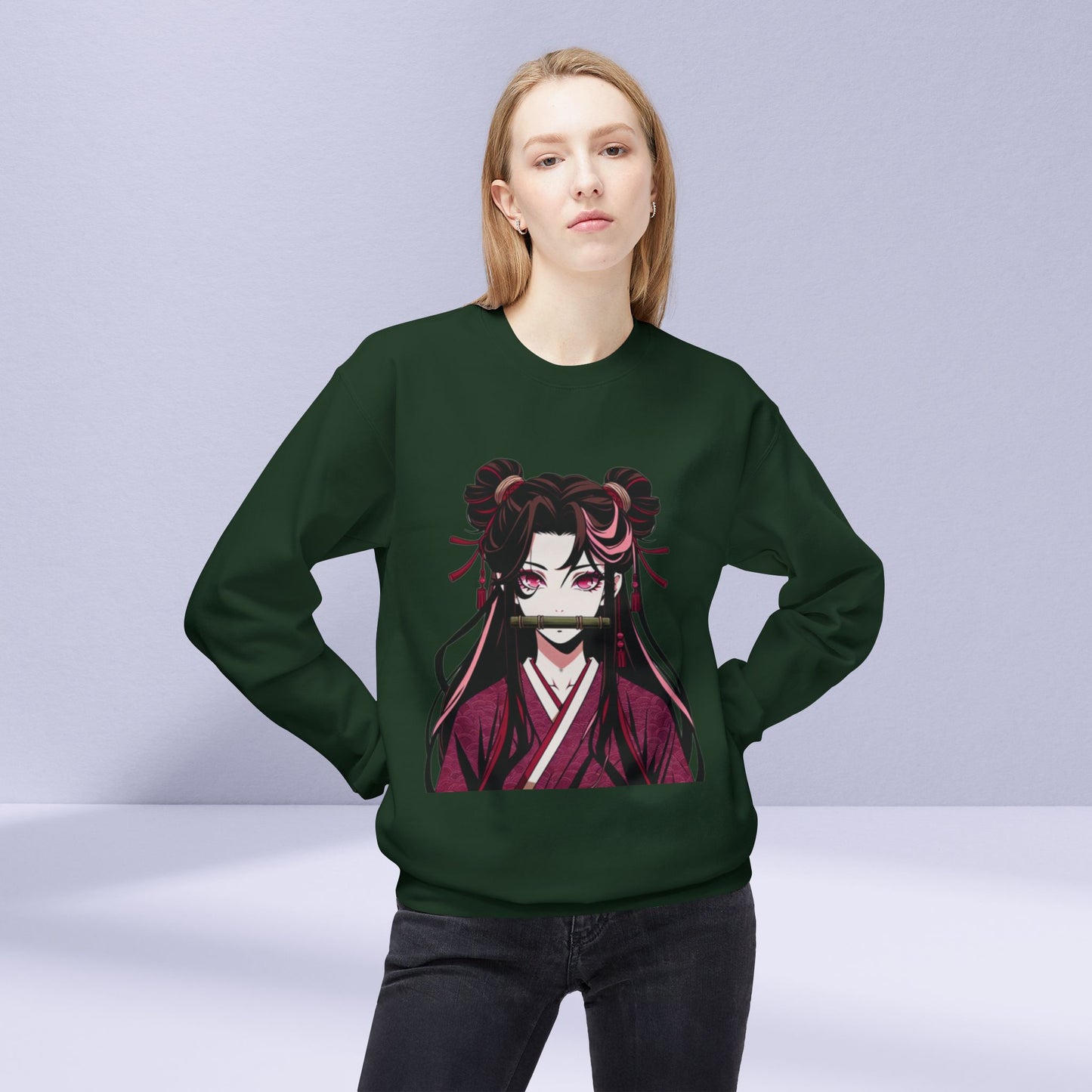 Nezuko Kamado Midweight Fleece Sweatshirt