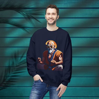 Master Roshi Softstyle Fleece Crewneck Sweatshirt