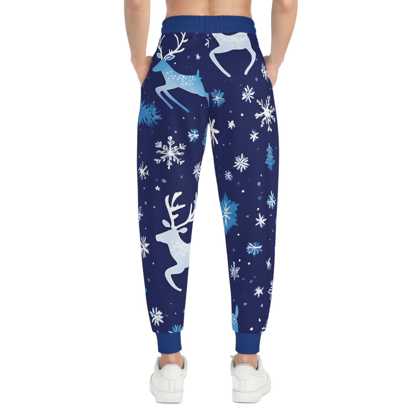 Flower Field Of Snow Joggers