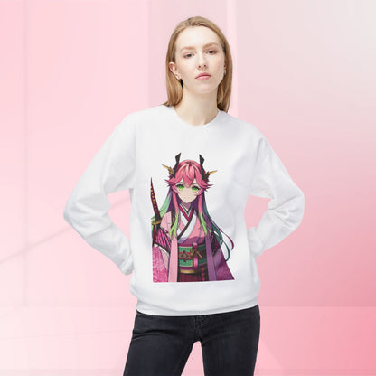 Mitsuri Fleece Crewneck Sweatshirt