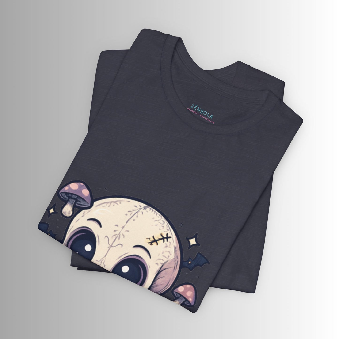 Halloween Skull Tee, Unisex Graphic Tee, Spooky Shirt, Cute Skeleton Apparel, Fall Fashion, Witchy Vibes