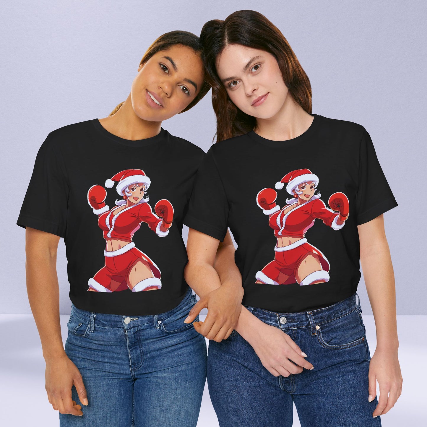 Santa's Little Helper Jersey Short Sleeve Tee