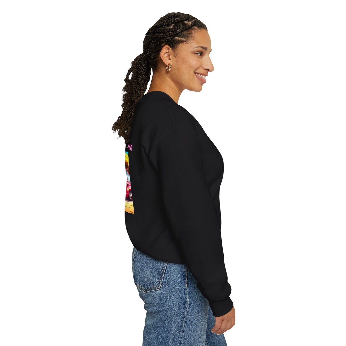 Unisex Relax And Go With The Flow Into The Future  Sweatshirt