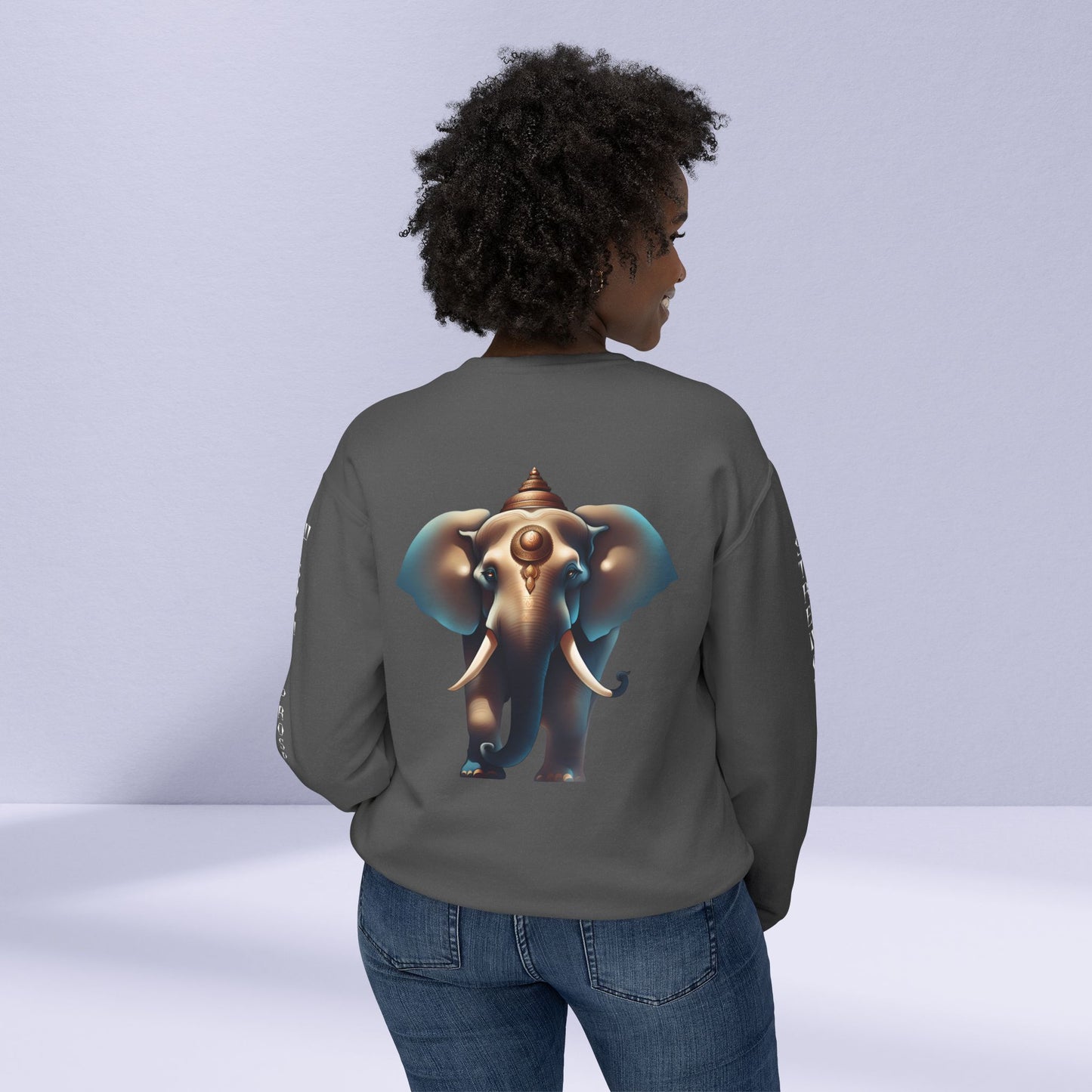 Vinayaki  Unisex Lightweight Crewneck Sweatshirt