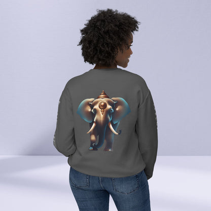 Vinayaki  Unisex Lightweight Crewneck Sweatshirt