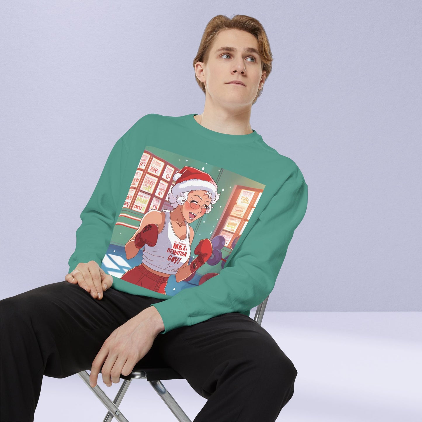 Weird Shirt But Still Fighting Garment-Dyed Sweatshirt