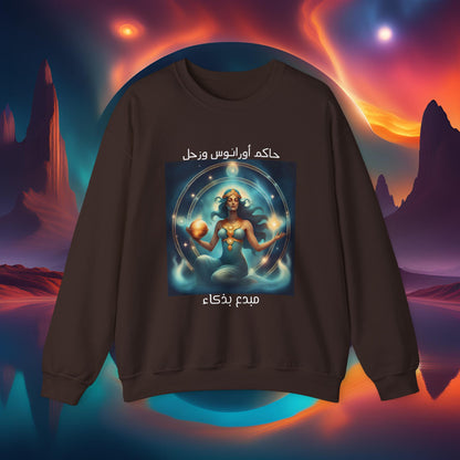 Unpredictable Aquarius Heavy Blend™ Crewneck Sweatshirt