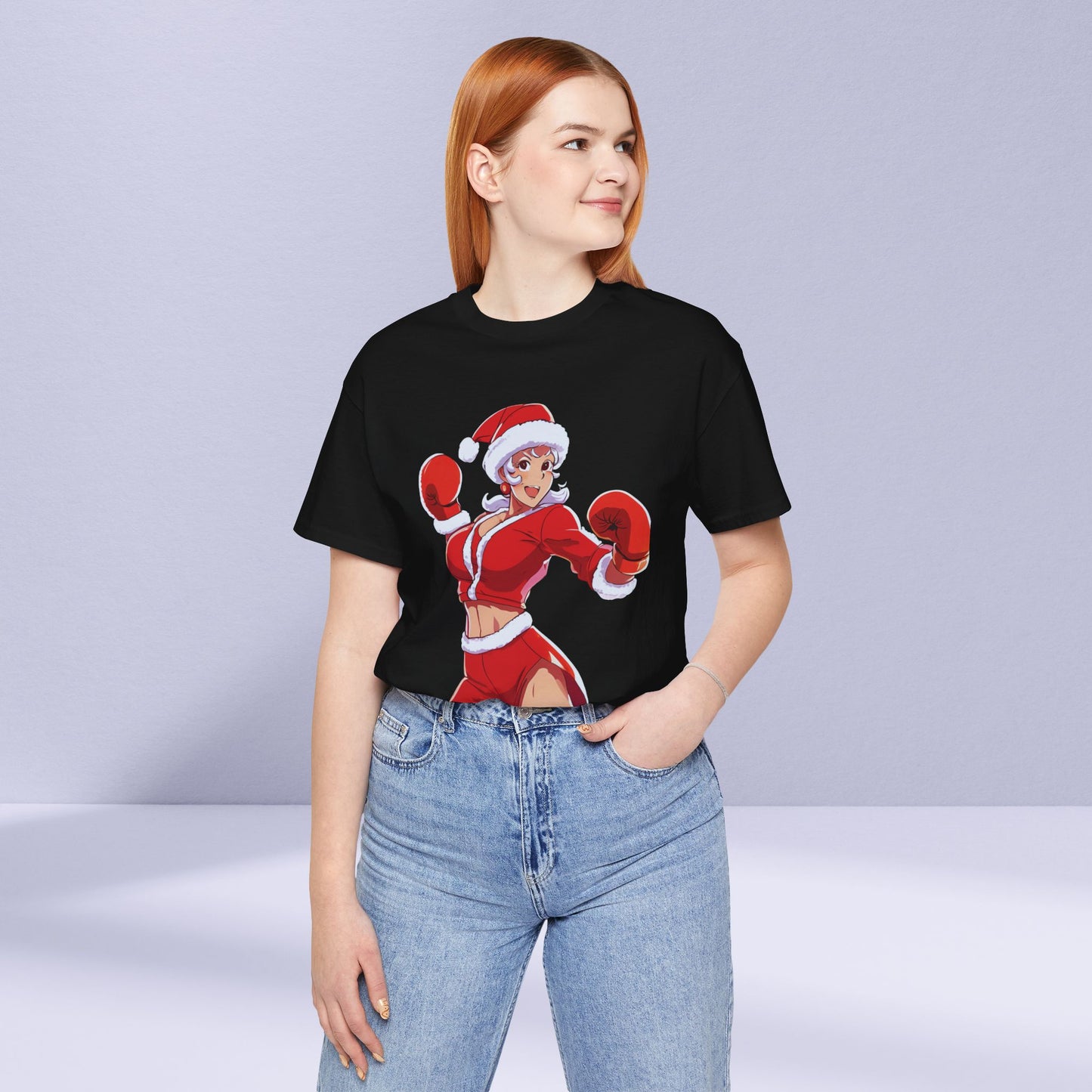 Santa's Little Helper Jersey Short Sleeve Tee