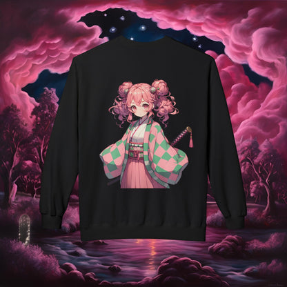 Mitsuri Fleece Crewneck Sweatshirt