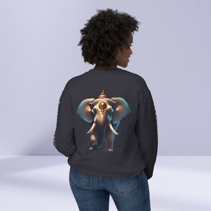 Vinayaki  Unisex Lightweight Crewneck Sweatshirt